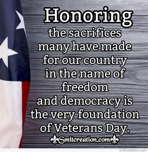 Honouring The Sacrifice On Veterans Day