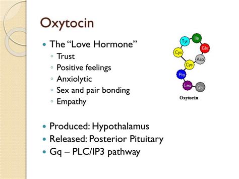 tanihorko sex and oxytocin