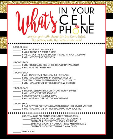 Whats In Your Cell Phone Download Black Red And Gold