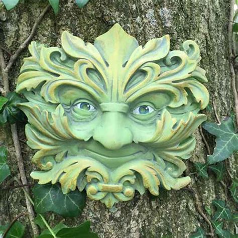 Green Baroque Greenman Garden Sculpture Spiveys Web