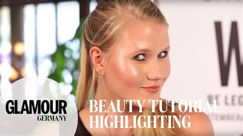 How To Highlighting Strobing And Contouring I Sommer Make Up Trends I