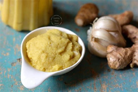 Homemade Ginger Garlic Paste Cooking From Heart