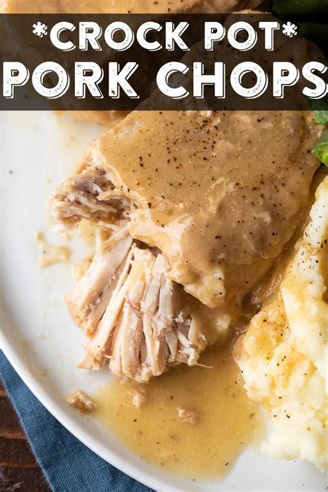 Pork chops in the oven recipe, extremely tender & juicy. Crock Pot Pork Chops | Best Recipes | Pork chop recipes, Slow cooker pork, Boneless pork chops