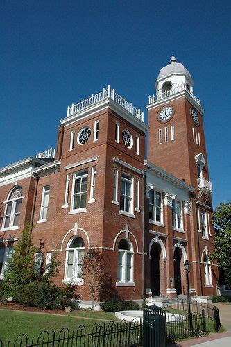 Bainbridge Ga Decatur County Courthouse Wclock Tower Neoclassical