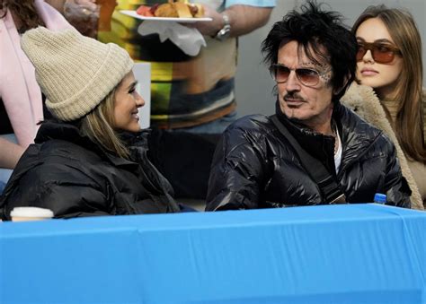 Brittany Furlan And Tommy Lee At Los Angeles Chargers Vs Los Angeles