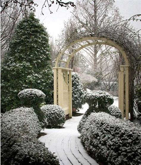 36 Lovely Outdoor Winter Gardens Design Ideas That Will Inspire You