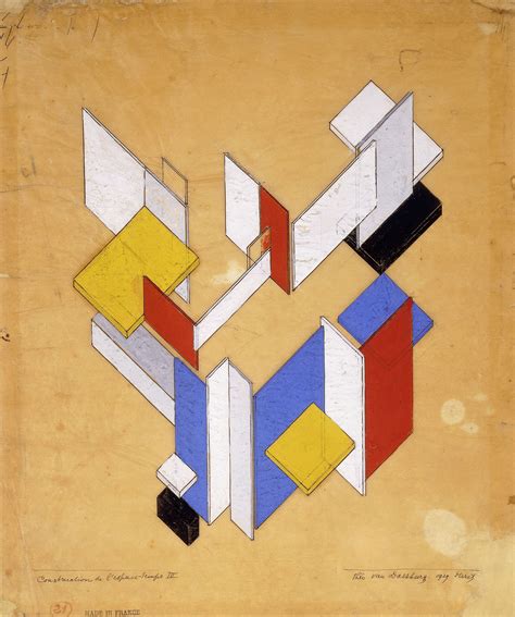 Theo Van Doesburg A New Expression Of Life Art And Technology