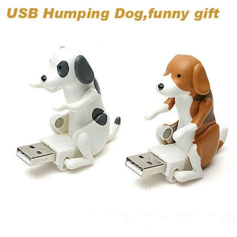 1piece Funny Humping Spot Dog Toy Gadget Mini Cute Usb Pelvic Thrusts
