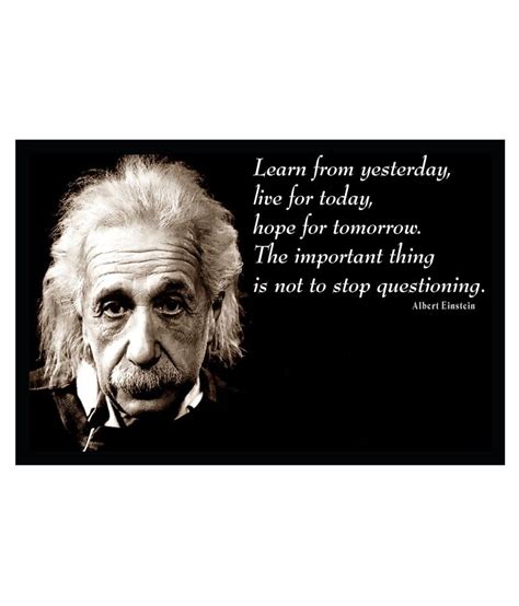 Albert Einstein Poster With Frame Without Glass F 31 Buy Online At