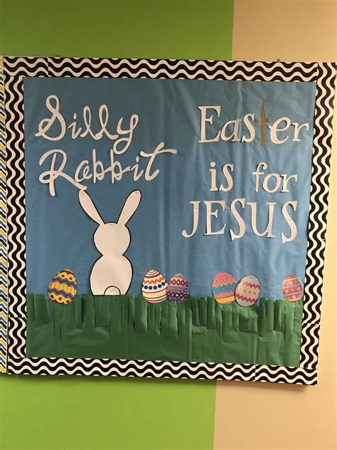 Beautiful Bulletin Board Ideas For Easter Leaving Preschool Poem