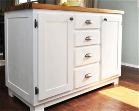 If you need a wider kitchen island then you could have some reduced depth units on the back to give the kitchen island some more depth. Best Free Kitchen Island Building Plans ‹ Build Basic