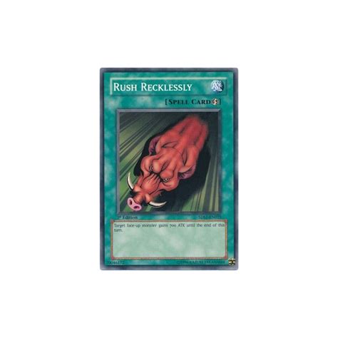 Rush Recklessly 1st Edition Yu Gi Oh Big Orbit Cards