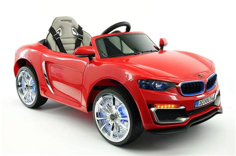2017 Bmw Racer Style Kids Electric Ride On Car 12v Power Wheels Leathe