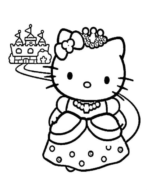 Desene Cu Hello Kitty De Colorat Imagini și Planșe De Colorat Cu Hello