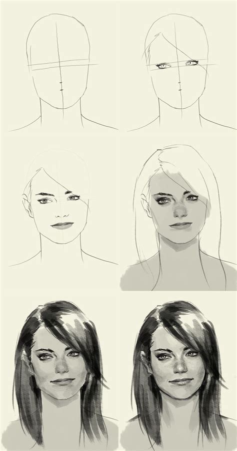 How To Draw Gwen Stacy Drawings Face Drawing Drawing