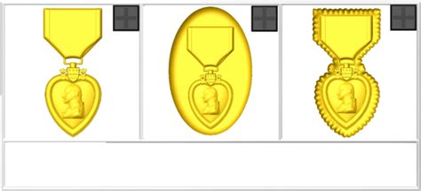 Cnc Military Emblems Medal And Award Models