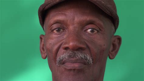Real Cuban People And Emotions Portrait Of Sad Senior Hispanic Man