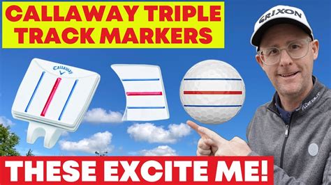 These Really Excite Me Callaway Triple Track Ball Markers Youtube