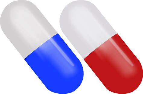 Edit Free Photo Of Pillpill Red And Bluedruglecturesymbol