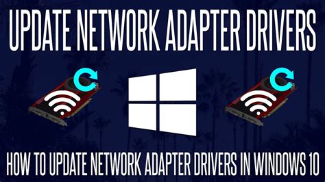 How To Update Wifinetwork Adapter Drivers On A Windows 10 Pc Youtube