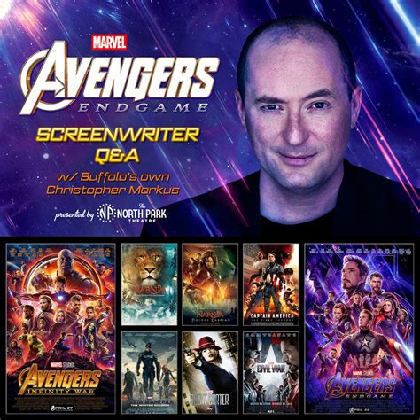 Avengers Endgame Screenwriter Qanda W Christopher Markus Live And In