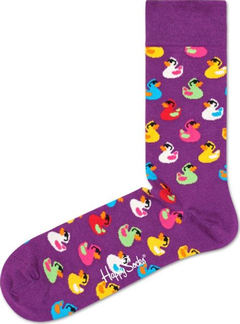 Happy Socks Rubber Duck Sock Fialové Od 279 Kč Zbožícz