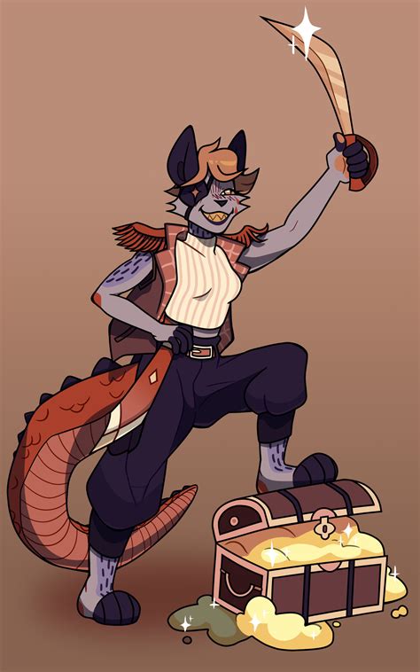 Furry Pirate Commission By Claragonza 3 On Deviantart