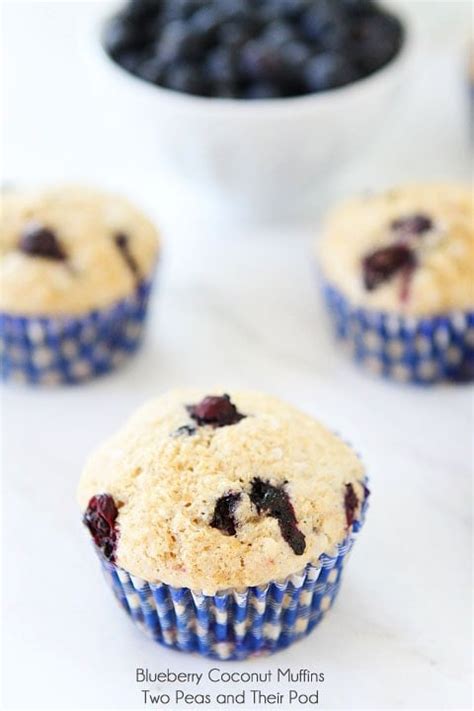 Blueberry Coconut Muffins Coconut Muffin Recipe