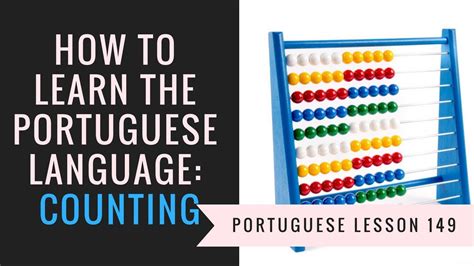 How To Learn Portuguese Counting Youtube