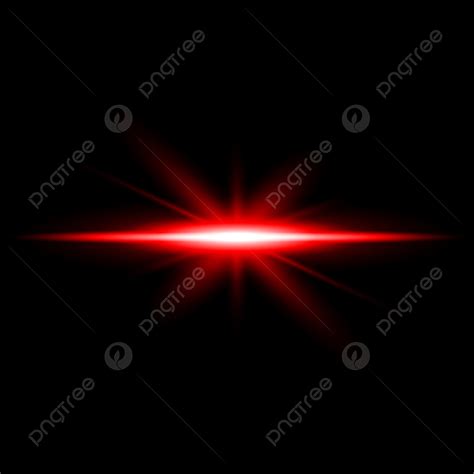 Flare Light Effects Vector Design Images Sunlight Beam Abstract Red