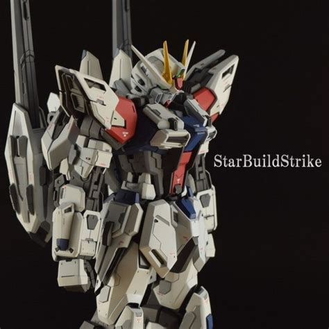 Custom Build MG 1 100 Star Build Strike Gundam Detailed