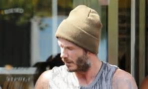 David Beckham Flexes His Tattooed Biceps After An Intense Workout At