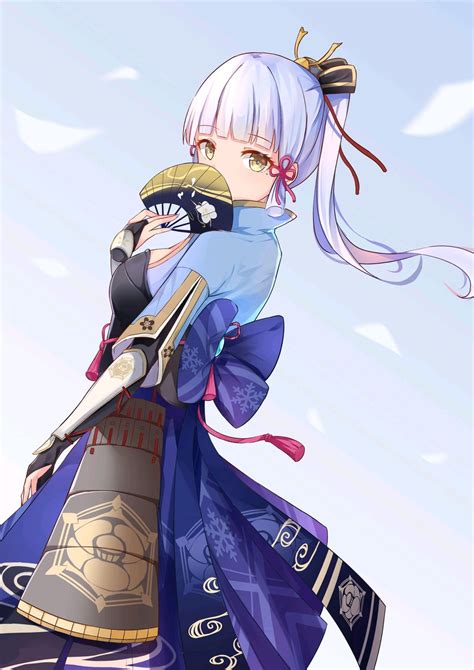 Genshin Impact anime girls Kamisato Ayaka(Genshin Impact) #720P #