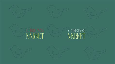 Christmas Market Behance