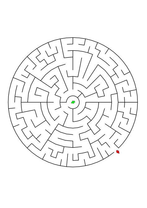 100 Easy Mazes For Kids Up To 5 Years Old Printable Labyrinth Pages