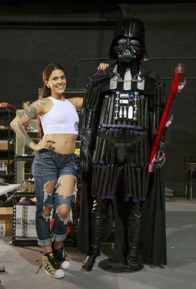 Adult Film Star Builds A Darth Vader Replica Using Tumbex