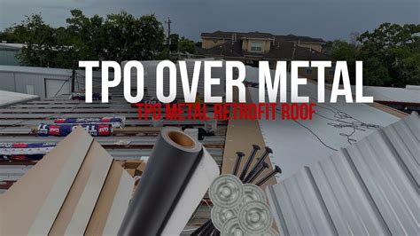 Should You Install Tpo Over A Metal Roof Tpo Metal Retrofit Roof Case