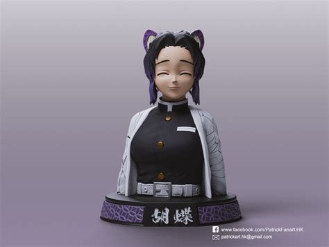 Detalles De Impresión 3d Shinobu Kochou Kimetsu