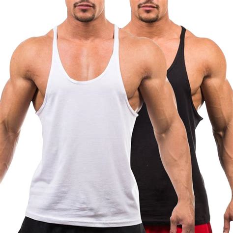 Men S Vest Gyms Clothing Fitness Shirt Man Bodybuilding Stringers Tank