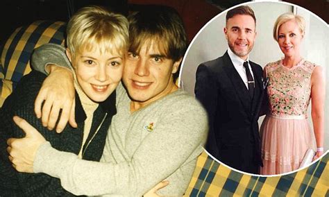 Gary Barlow Shares Sweet Throwback Snap With Wife Dawn Daily Mail Online