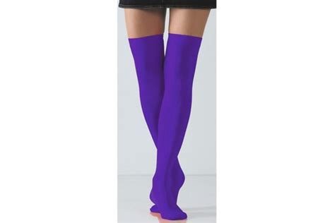 Purple Violet Over The Knee Thigh Hi Socks