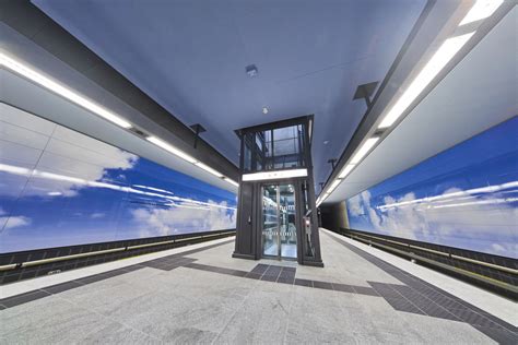 Check out amazing ubahn artwork on deviantart. U-Bahn-Station Großreuth bei Schweinau, Nürnberg - Kalzip GmbH