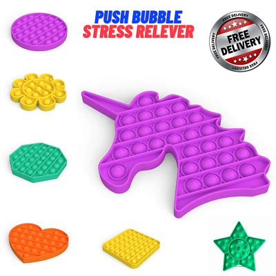 Shop devices, apparel, books, music & more. Fidget Toy Pop Its Sensory Push Bubble Stress Relief Kids ...