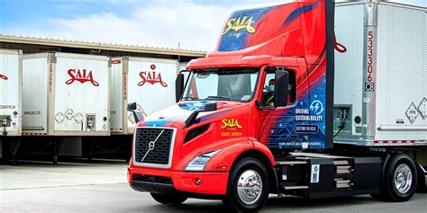 Saia Ltl Freight Takes Delivery Of Volvo Vnr Electric Trucks