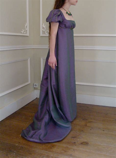 Robe 1er Empire Empire Dress Regency Fashion Period Dress