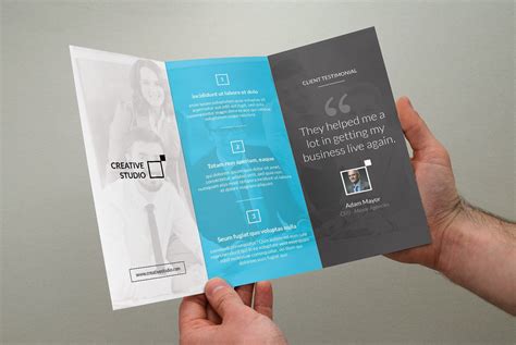 Corporate Trifold Business Brochure ~ Brochure Templates ~ Creative Market
