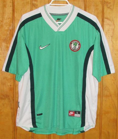 Nigeria Home Football Shirt 1998 2000