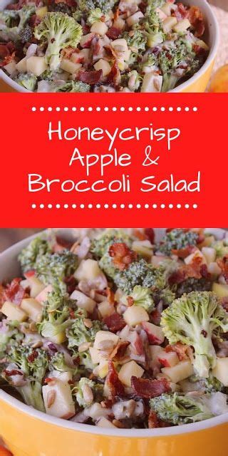 Wash and slice the celery. Honeycrisp Apple & Broccoli Salad | Apple broccoli salad ...