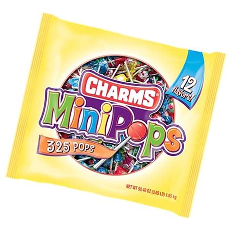 Charms Mini Pops 325 Pieces 5846 Oz Bag At Staples