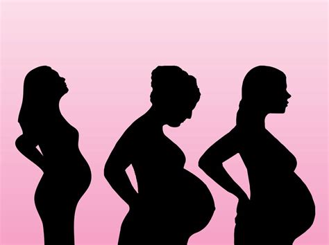 Pregnant Woman Silhouette Clip Art Free ClipArt Best 30992 The Best